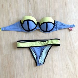 TWO PIECE VICTORIAS SECRET NEOPRENE BIKINI
